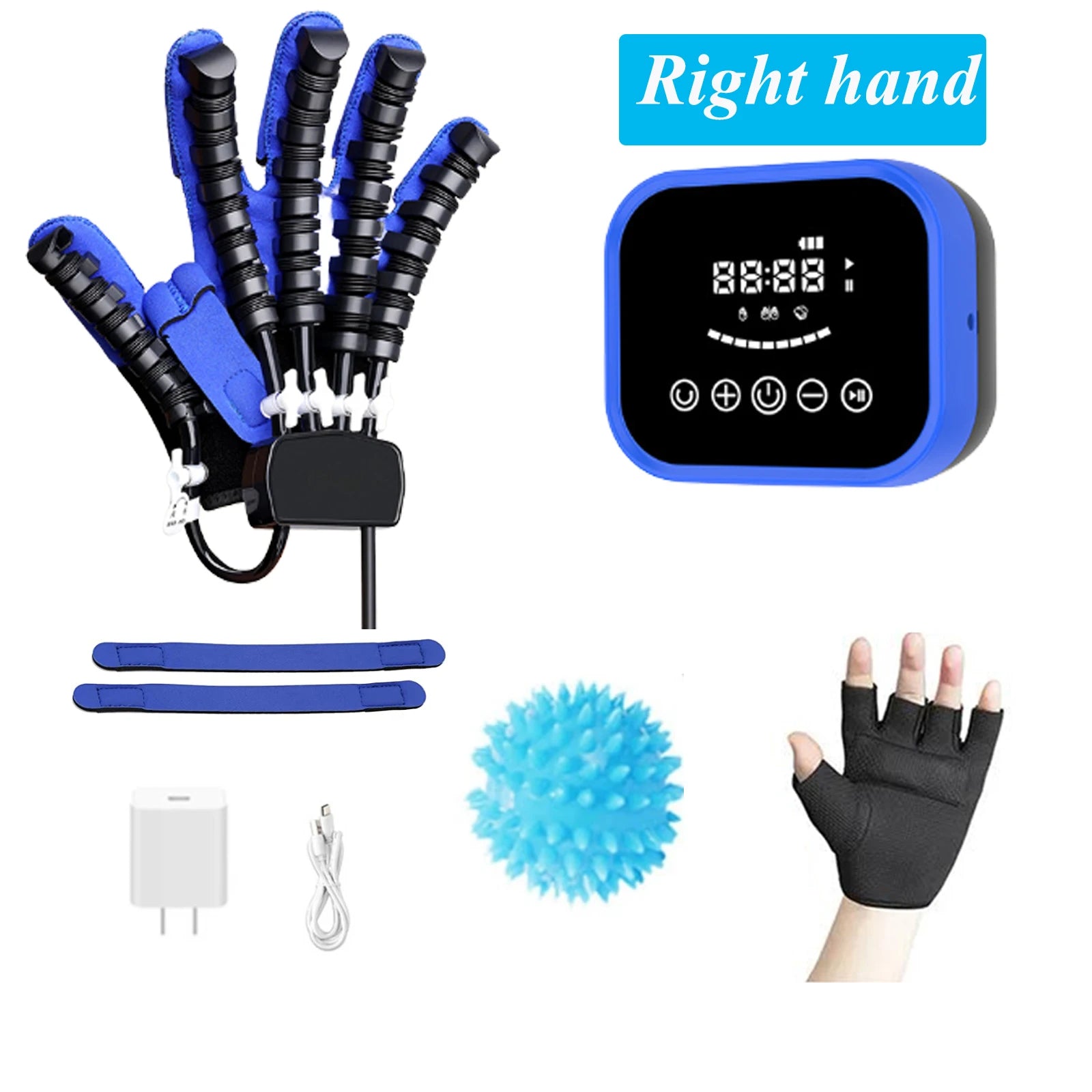 Upgrade Rehabilitation Robot Glove Finger Intelligent Massage Gloves Stroke Hemiplegia Rehabilitation Hand Function Recovery