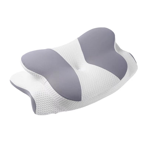 Ergonomic Ergonomic Pain Relief Pillow Memory Foam Cervical Pillow-Neck and Shoulder Support for Side Back Stomach Sleepers
