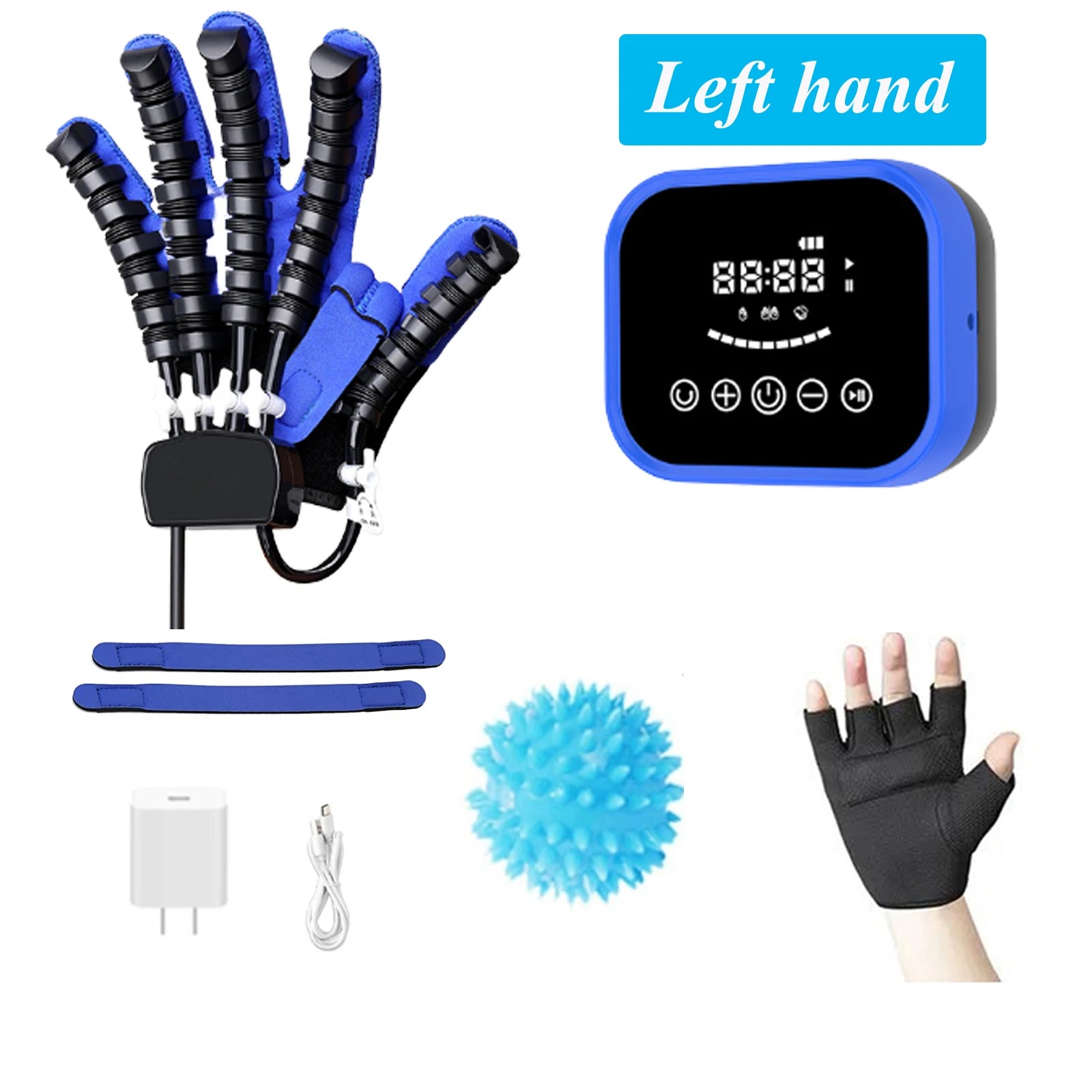 Upgrade Rehabilitation Robot Glove Finger Intelligent Massage Gloves Stroke Hemiplegia Rehabilitation Hand Function Recovery