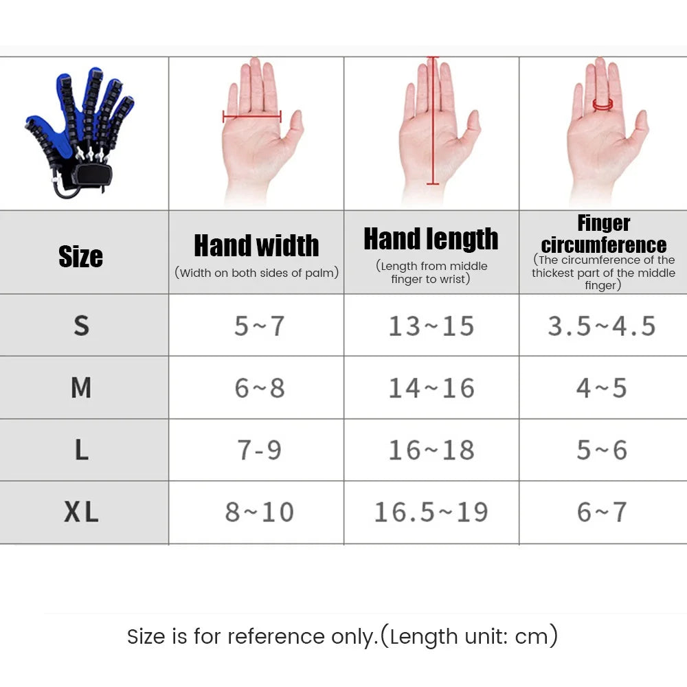 Upgrade Rehabilitation Robot Glove Finger Intelligent Massage Gloves Stroke Hemiplegia Rehabilitation Hand Function Recovery