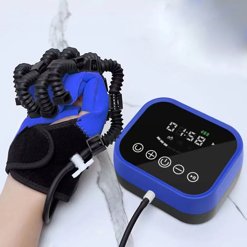 Upgrade Rehabilitation Robot Glove Finger Intelligent Massage Gloves Stroke Hemiplegia Rehabilitation Hand Function Recovery